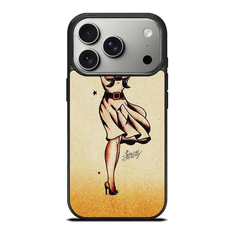 SAILOR JERRY TATTOO GIRL iPhone 17 Pro Case