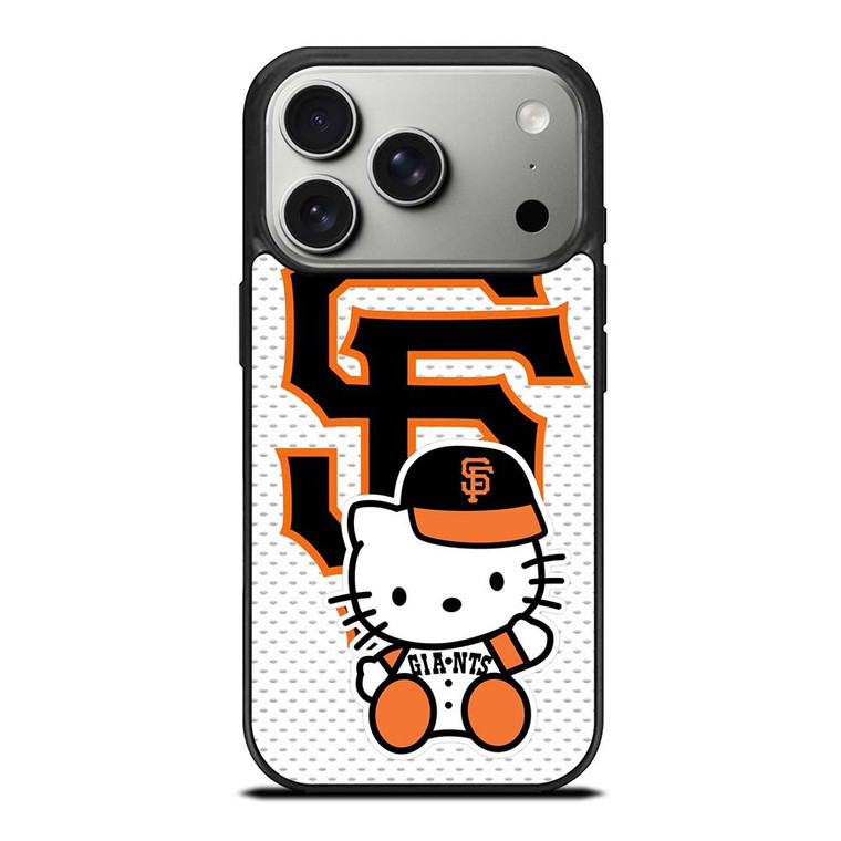 SAN FRANCISCO GIANTS MLB HELLO KITTY iPhone 17 Pro Case SAN FRANCISCO GIANTS MLB HELLO KITTY iPhone 17 Pro Case