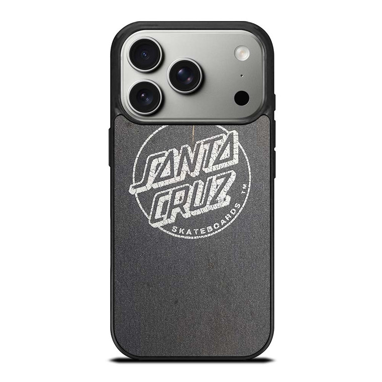 SANTA CRUZ SKATEBOARD LOGO ASPHALT iPhone 17 Pro Case SANTA CRUZ SKATEBOARD LOGO ASPHALT iPhone 17 Pro Case