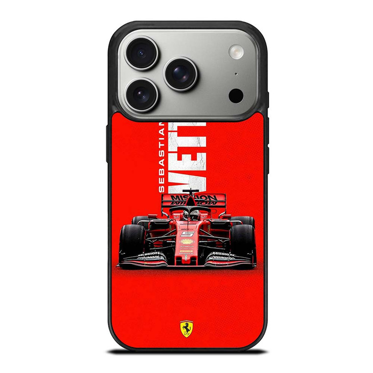 SEBASTIAN VETTEL FERRARI F1 iPhone 17 Pro Case