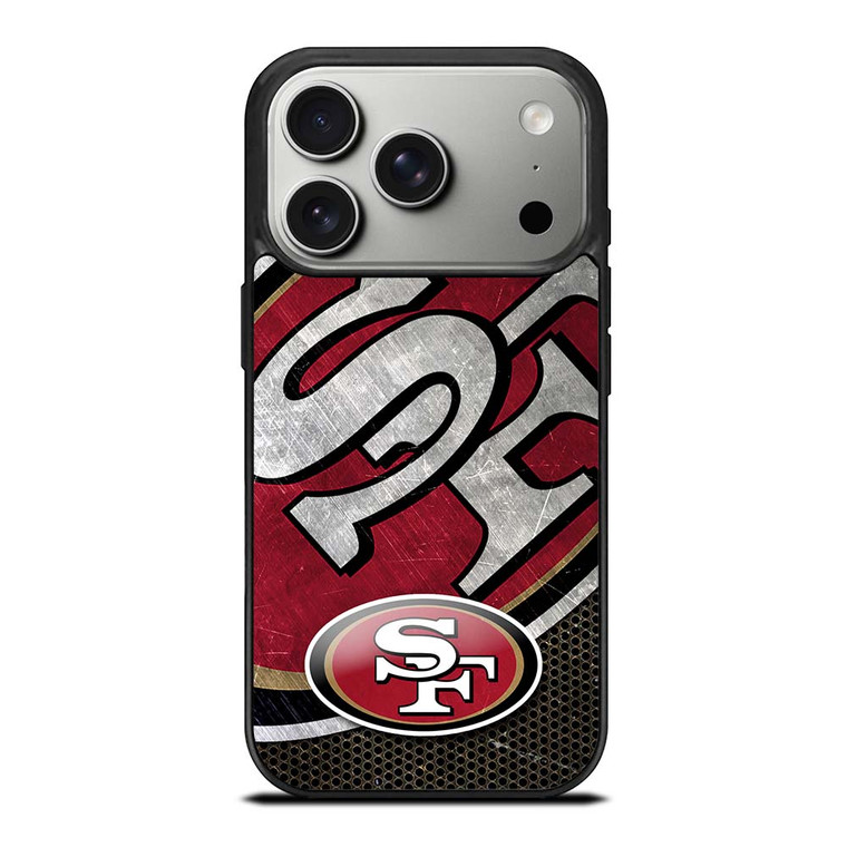 SF SAN FRANCISCO 49ERS LOGO iPhone 17 Pro Case SF SAN FRANCISCO 49ERS LOGO iPhone 17 Pro Case