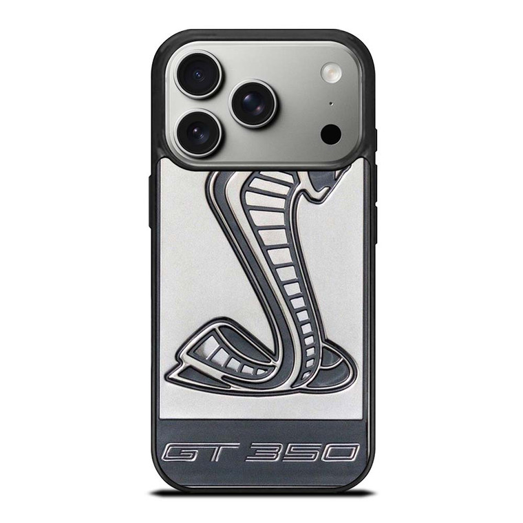 SHELBY GT350R SILVER EMBLEM SIGN iPhone 17 Pro Case SHELBY GT350R SILVER EMBLEM SIGN iPhone 17 Pro Case