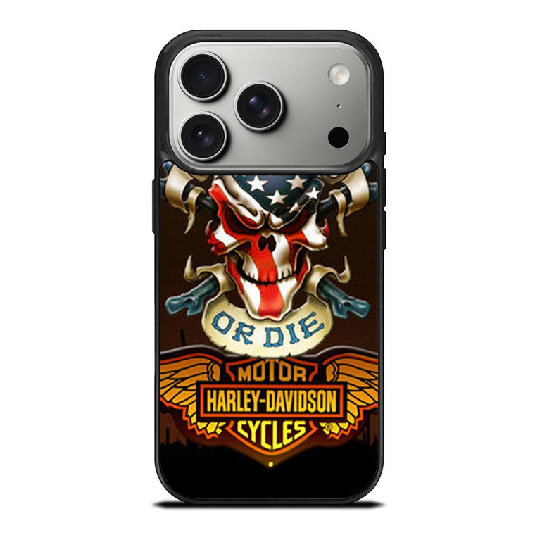 SKULL AND WINGS HARLEY DAVIDSON iPhone 17 Pro Case SKULL AND WINGS HARLEY DAVIDSON iPhone 17 Pro Case