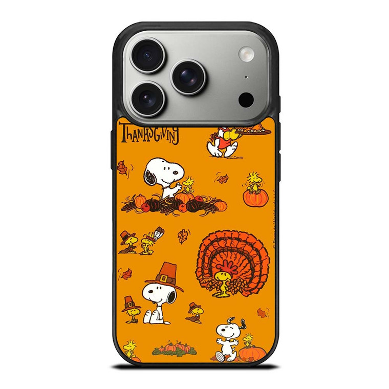 SNOOPY THE PEANUTS HAPPY THANKSGIVING iPhone 17 Pro Case SNOOPY THE PEANUTS HAPPY THANKSGIVING iPhone 17 Pro Case