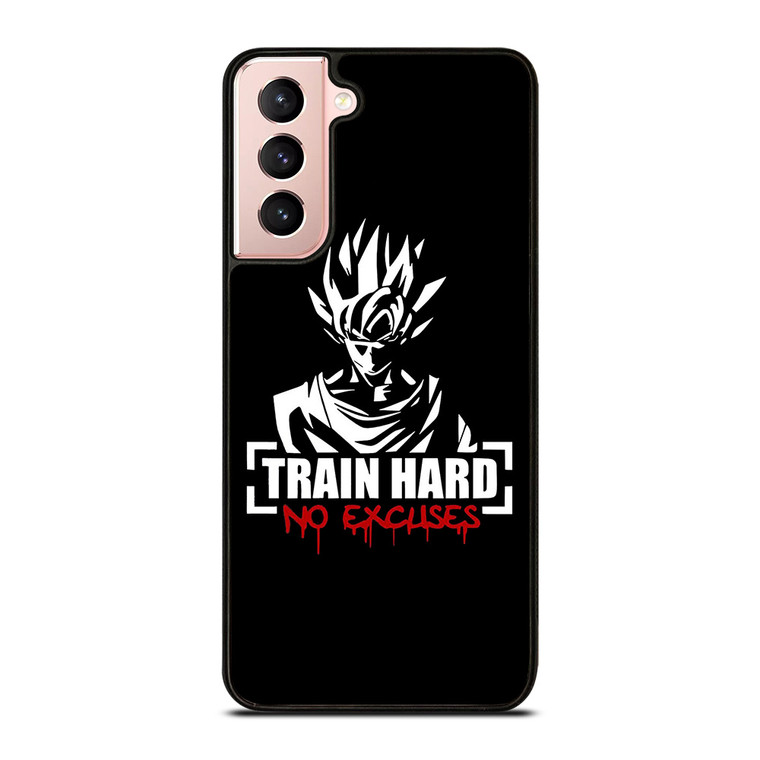 GOKU TRAIN HARD NO EXCUSES Samsung Galaxy S21 Case