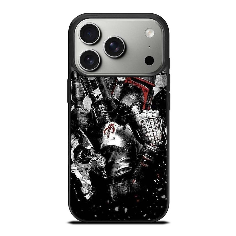 STAR WARS BOBA FETT ART iPhone 17 Pro Case