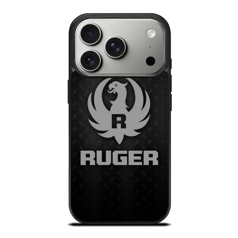 STURM RUGER FIREARM METAL LOGO iPhone 17 Pro Case