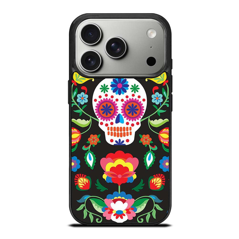 SUGAR SKULL ART iPhone 17 Pro Case