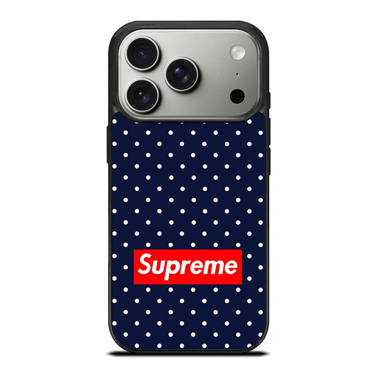 SUPREME FLORAL POLKADOTS iPhone 17 Pro Case