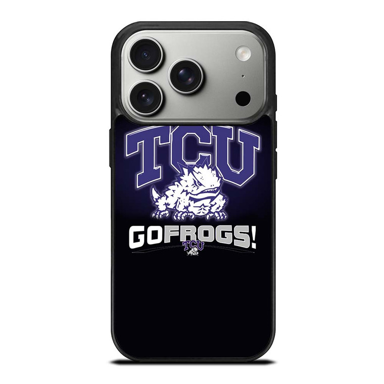 TCU HORNED FROGS COLLEGE iPhone 17 Pro Case
