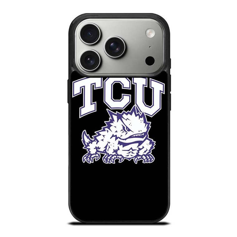 TCU HORNED FROGS FOOTBALL LOGO iPhone 17 Pro Case