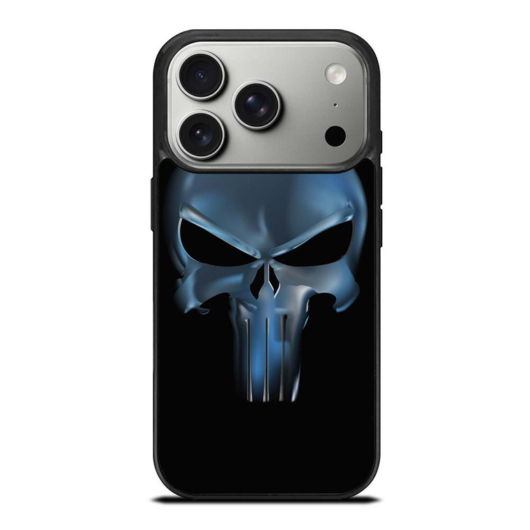 THE PUNISHER SKULL METAL LOGO iPhone 17 Pro Case