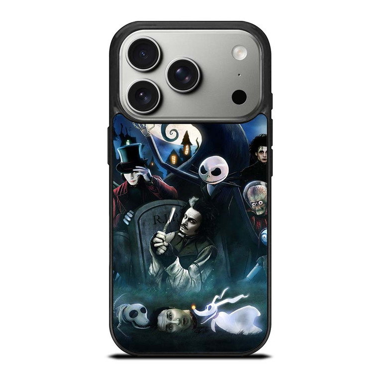 TIM BURTON MOVIES iPhone 17 Pro Case