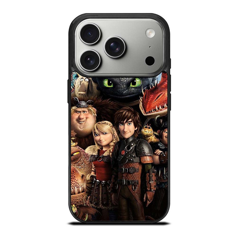 TOOTHLESS TRAIN YOUR DRAGON CHARACTER iPhone 17 Pro Case