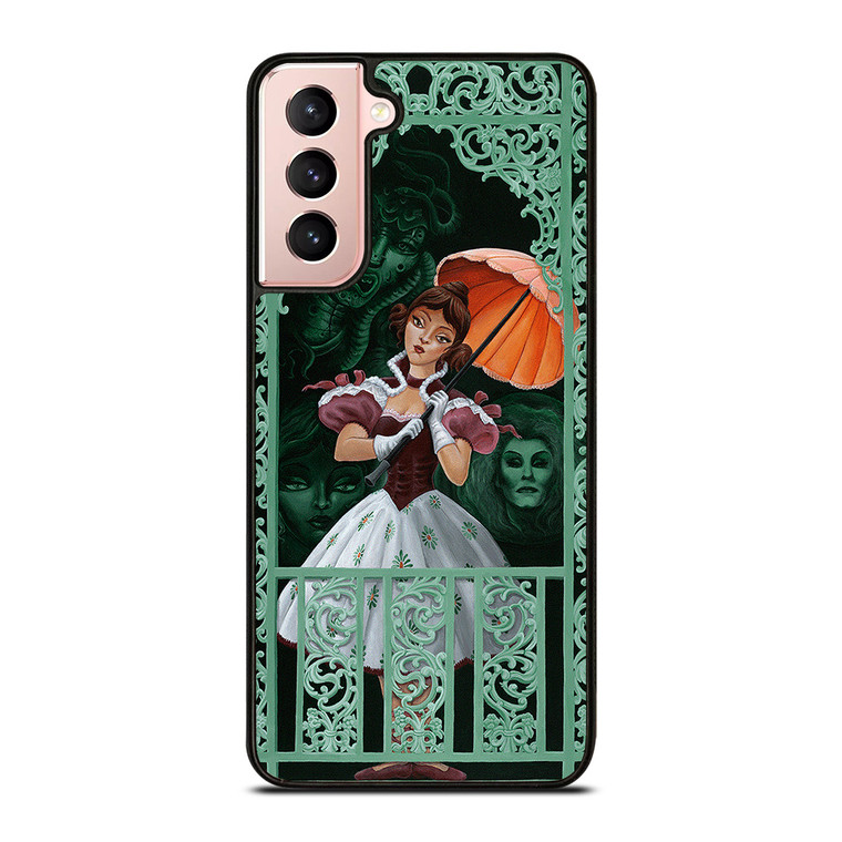 HAUNTED MANSION STRETCHING Samsung Galaxy S21 Case