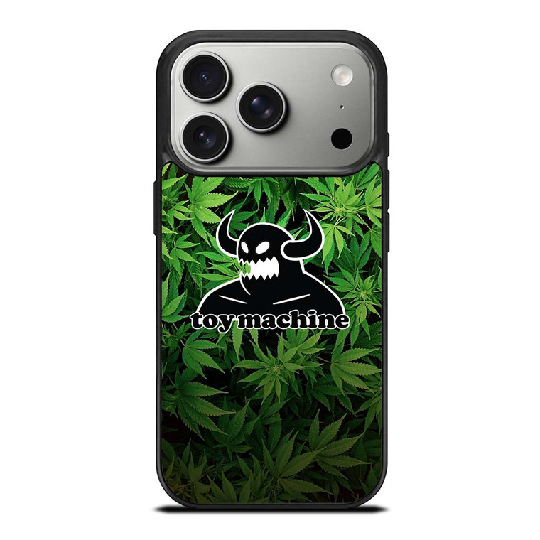 TOY MACHINE SKATEBOARD WEED iPhone 17 Pro Case