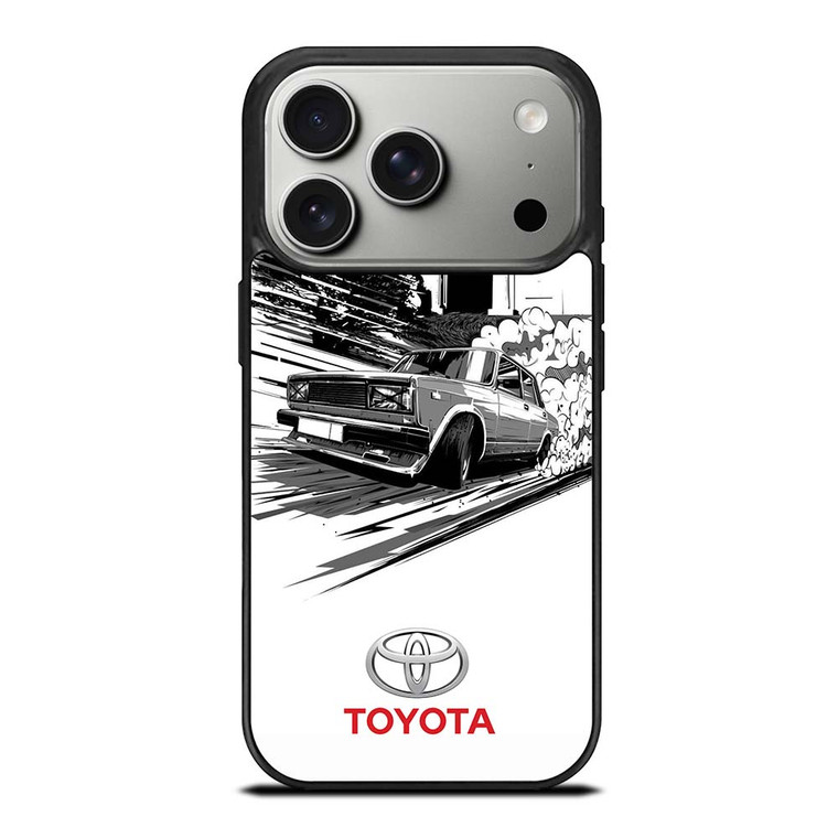 TOYOTA CAR CLASSIC SKETCH iPhone 17 Pro Case
