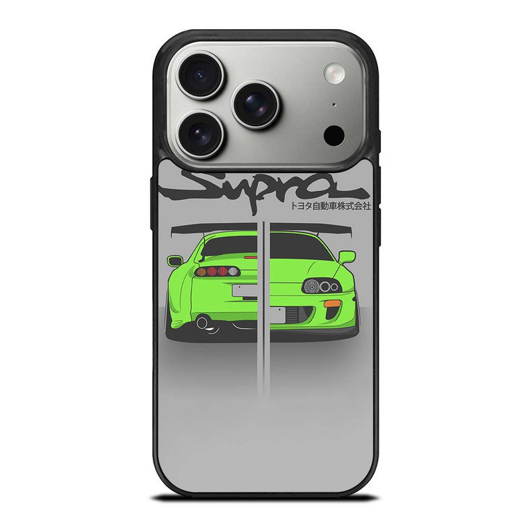 TOYOTA SUPRA CAR CLIPART iPhone 17 Pro Case