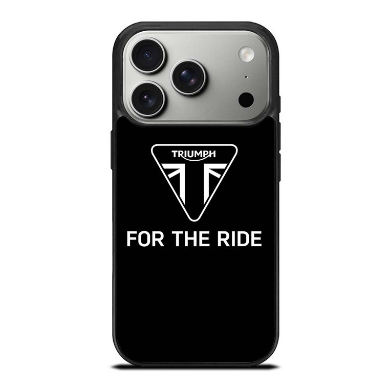TRIUMPH FOR THE RIDE LOGO iPhone 17 Pro Case