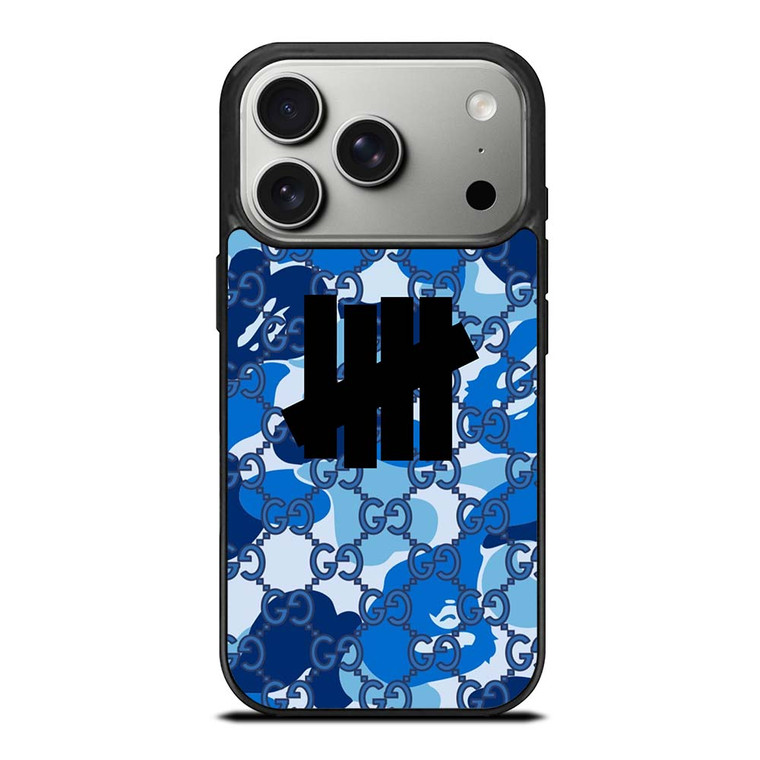 UNDEFEATED X GUCCI X BAPE CAMO iPhone 17 Pro Case