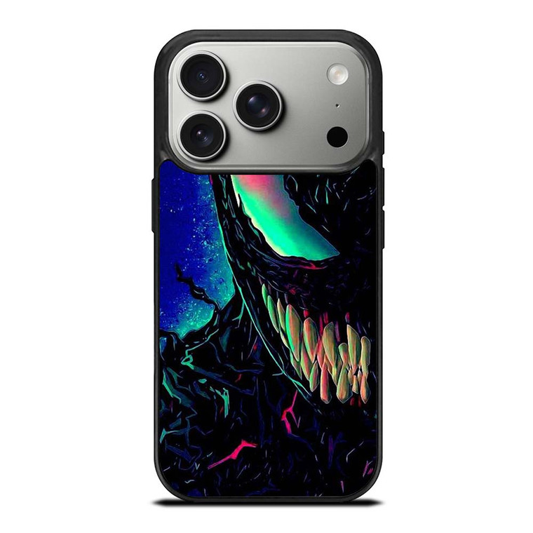 VENOM MARVEL FACE ART iPhone 17 Pro Case