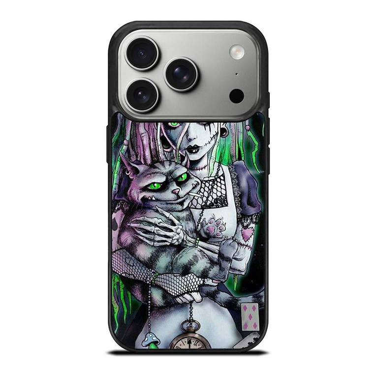 ZOMBIE ALICE IN WONDERLAND iPhone 17 Pro Case