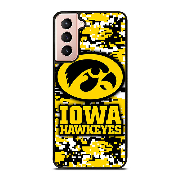IOWA HAWKEYES CAMO Samsung Galaxy S21 Case