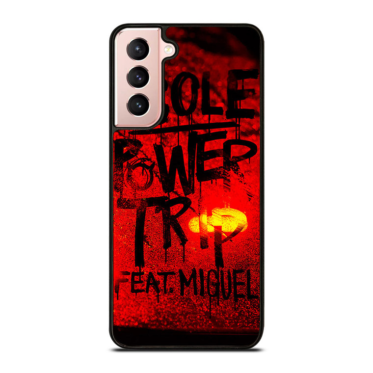 J COLE POWER TRIP ARTWORK Samsung Galaxy S21 Case