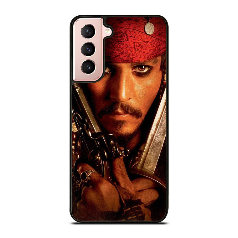 JACK SPARROW PIRATES OF THE CARIBBEAN Samsung Galaxy S21 Case