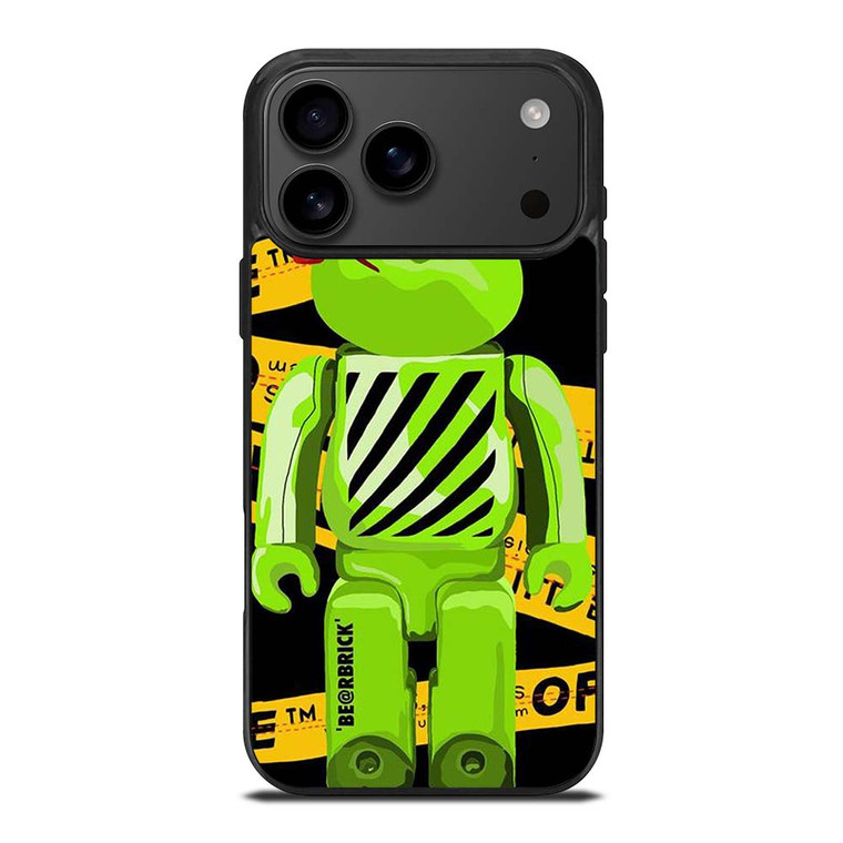 BEARBRICK X OFF WHITE iPhone 17 Pro Max Case