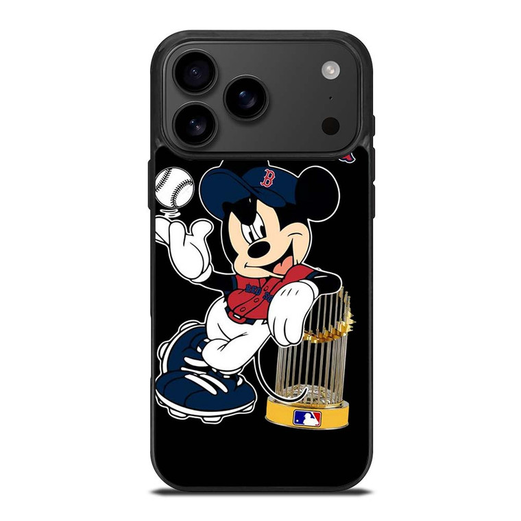 BOSTON RED SOX MICKEY MOUSE iPhone 17 Pro Max Case