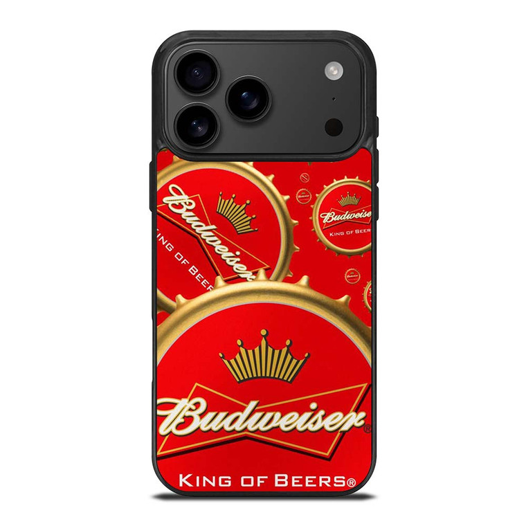 BUDWEISER BOTTLE CAP LOGO iPhone 17 Pro Max Case