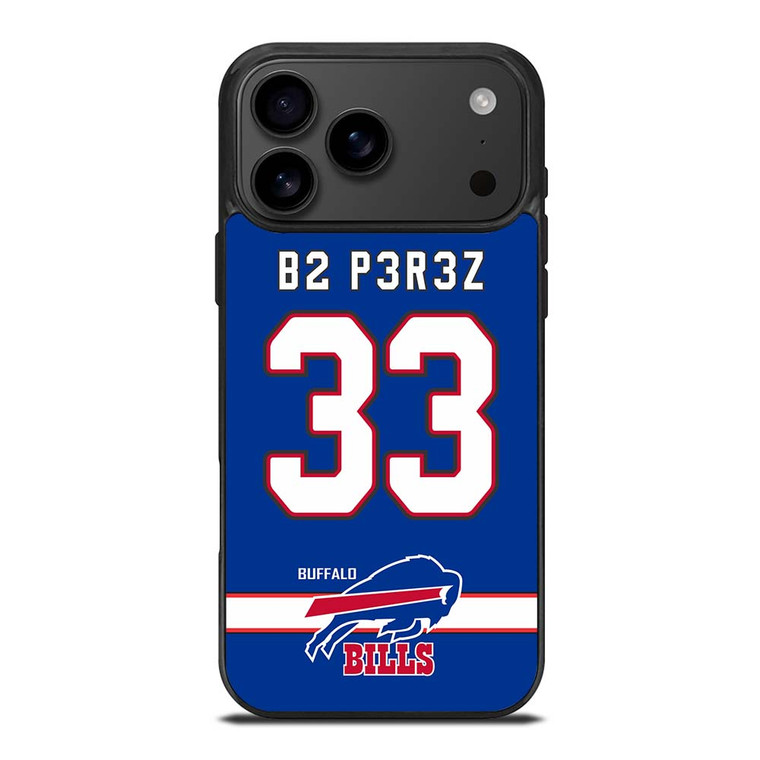 BUFFALO BILLS JERSEY iPhone 17 Pro Max Case