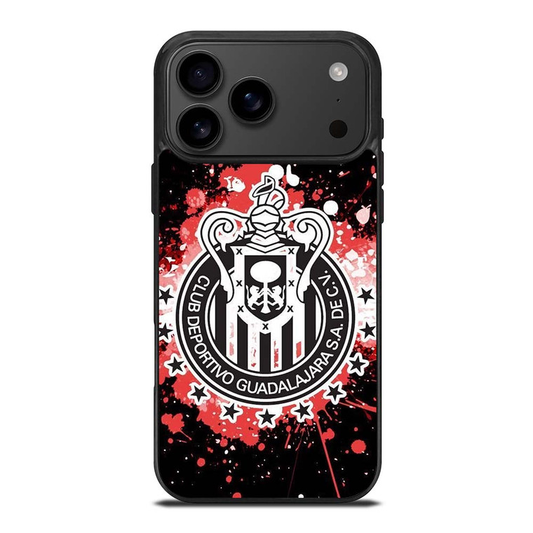 CHIVAS GUADALAJARA FC LOGO ART iPhone 17 Pro Max Case