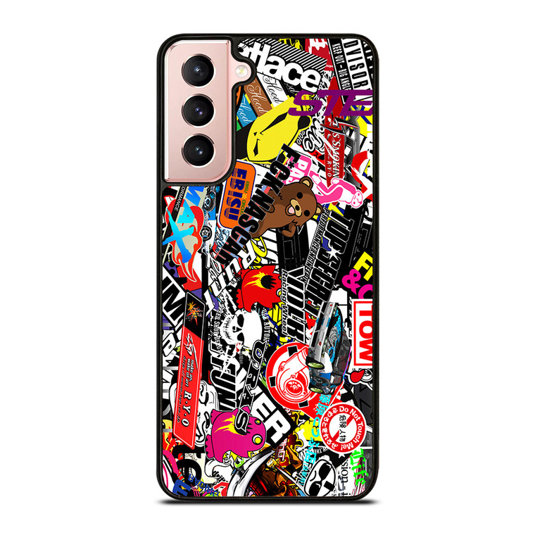 JMD STYLE VINILO STICKER BOMB Samsung Galaxy S21 Case