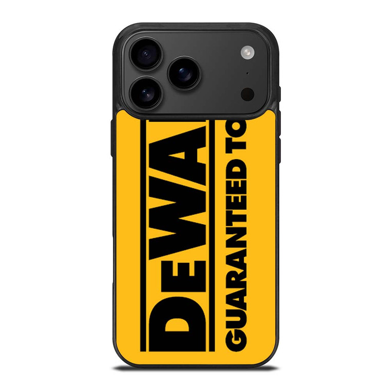 DEWALT GUARANTEED TOUGH 2 iPhone 17 Pro Max Case