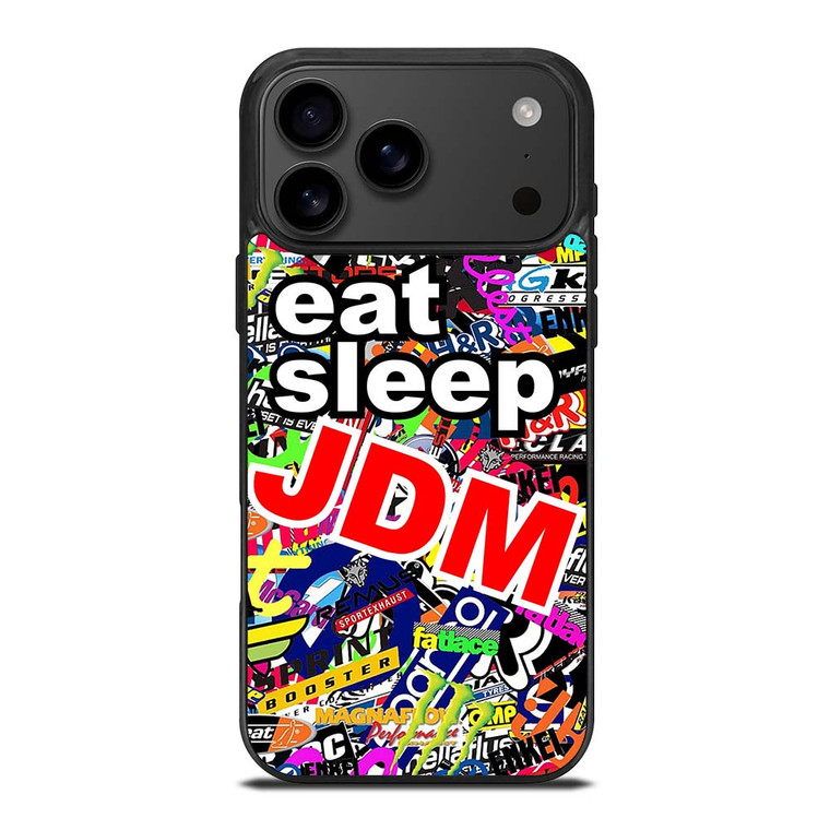 EAT SLEEP JDM iPhone 17 Pro Max Case