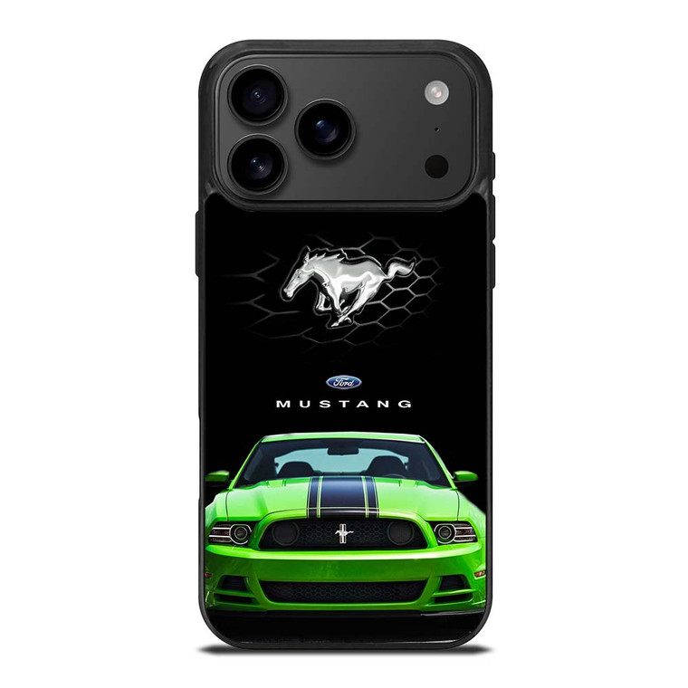 FORD MUSTANG CAR GREEN iPhone 17 Pro Max Case