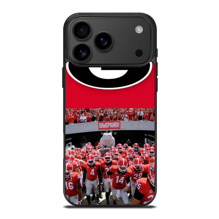 GEORGIA BULDOGS FOOTBALL TEAM iPhone 17 Pro Max Case