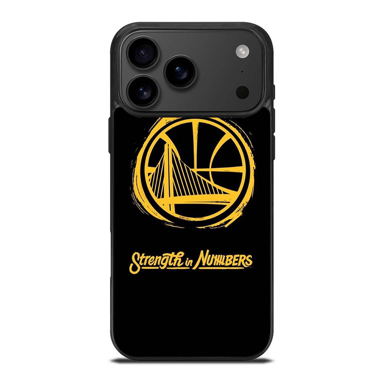 GOLDEN STATE WARRIORS LOGO STRENGTH IN NUMBERS iPhone 17 Pro Max Case
