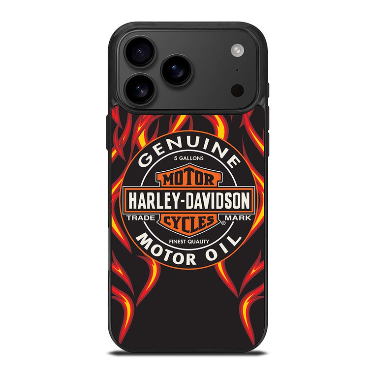 HARLEY DAVIDSON GENUINE MOTOR OIL BADGE iPhone 17 Pro Max Case