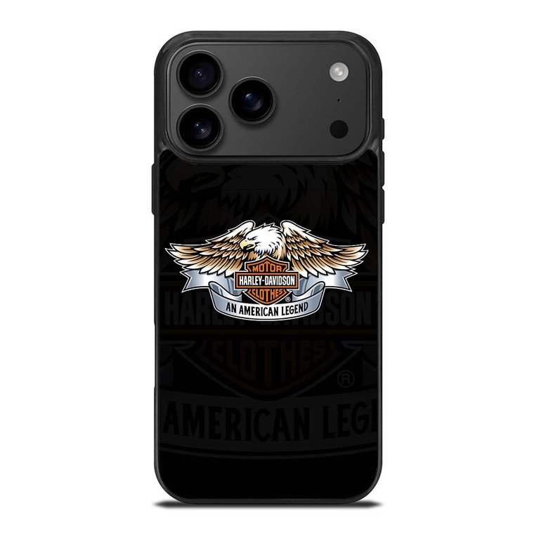 HARLEY DAVIDSON MOTOR EAGLE LOGO iPhone 17 Pro Max Case