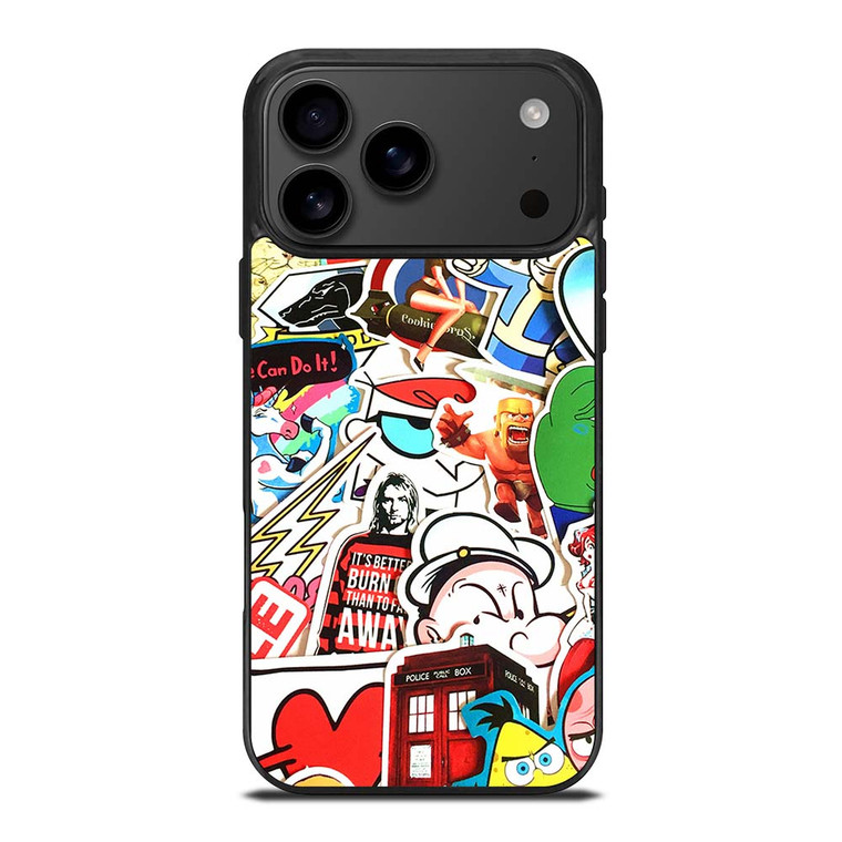 JMD STYLING STICKERS BOMB iPhone 17 Pro Max Case