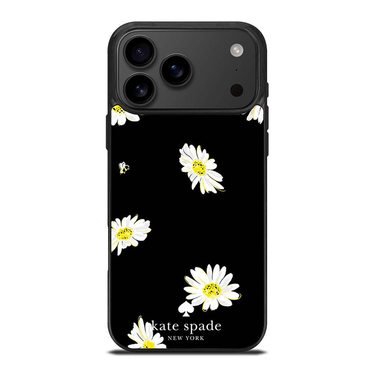 KATE SPADE FLOWER IN BLACK iPhone 17 Pro Max Case