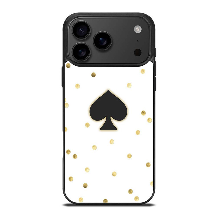 KATE SPADE NEW YORK LOGO GOLD iPhone 17 Pro Max Case