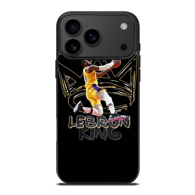 LEBRON JAMES KING NBA iPhone 17 Pro Max Case