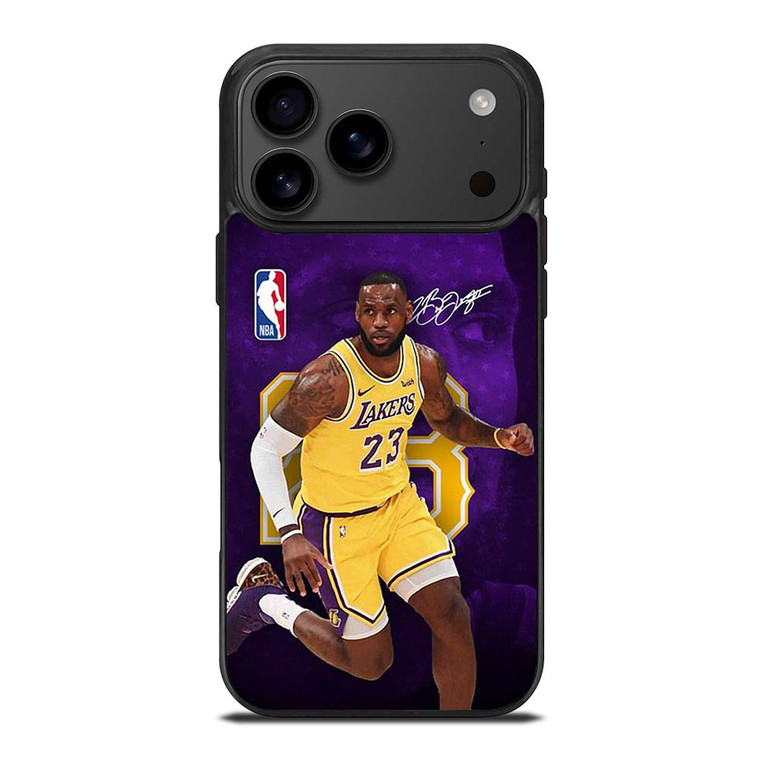 LEBRON JAMES LAKERS NBA iPhone 17 Pro Max Case