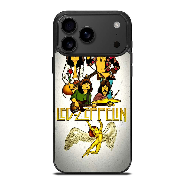 LED ZEPPELIN CARTOON iPhone 17 Pro Max Case