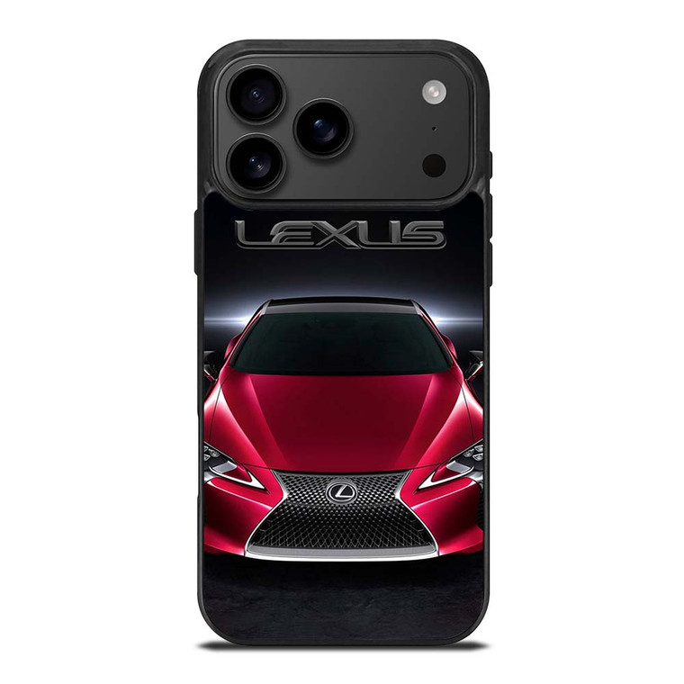 LEXUS RED CAR LOGO iPhone 17 Pro Max Case