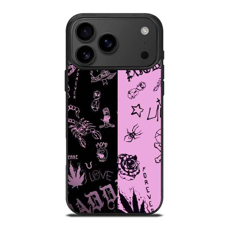 LIL PEEP TATTOO COLLAGE iPhone 17 Pro Max Case